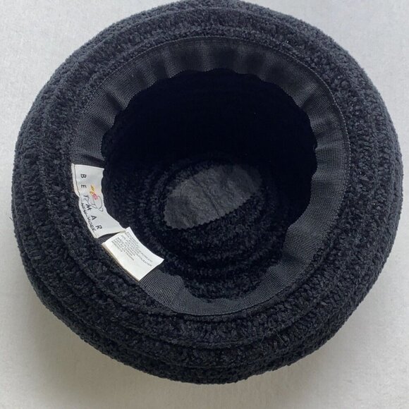 BETMAR NY Women Bucket Hat One Size Black Roll Up Brim Boho Stylish City C-H - Picture 3 of 9